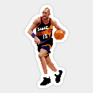 Danny Manning Suns Pixel Dribble Sticker